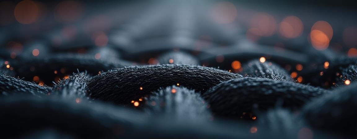 Close-up of high-quality woven textile fibers representing interconnected data protection